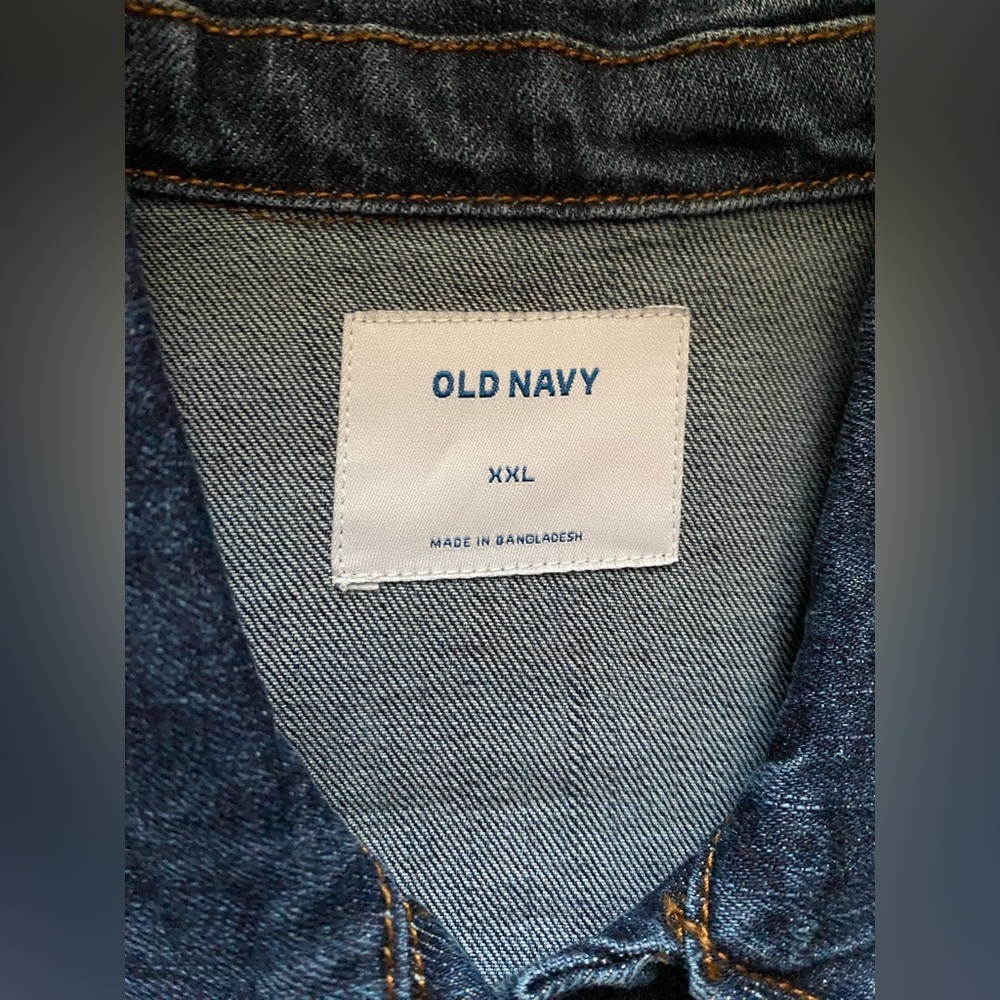NWT Old Navy Jean Jacket Size XXL - Picture 3 of 8